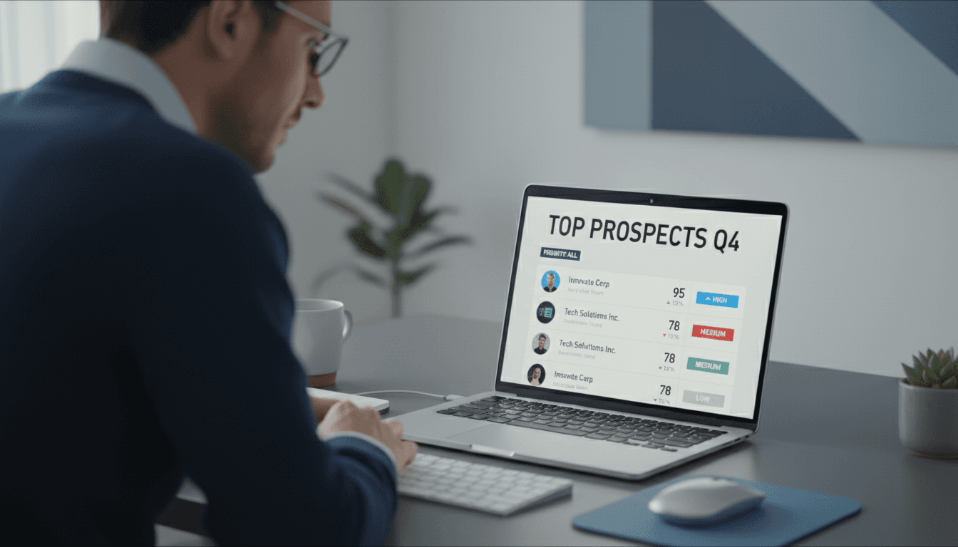 Classement automatique des prospects par potentiel