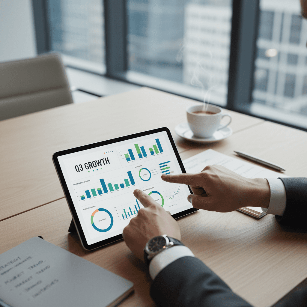 Consultant examinant une carte géographique des entreprises analysées par BatMark